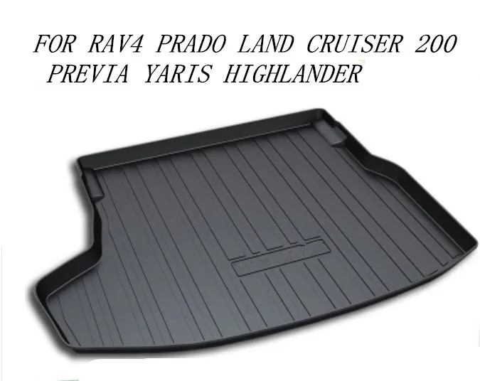

JIOYNG 5D Rear Trunk Tray Liner Cargo Pad Mats 100% Fit For RAV4 PRADO LAND CRUISER 200 PREVIA YARIS HIGHLANDER
