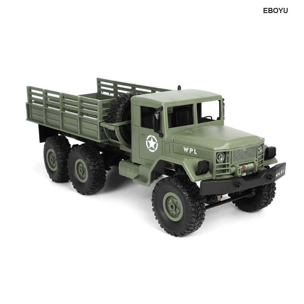 WPL B16 RC грузовик B-16 1/16 2,4G 6WD гусеничный внедорожных RC грузовик со светом RTR