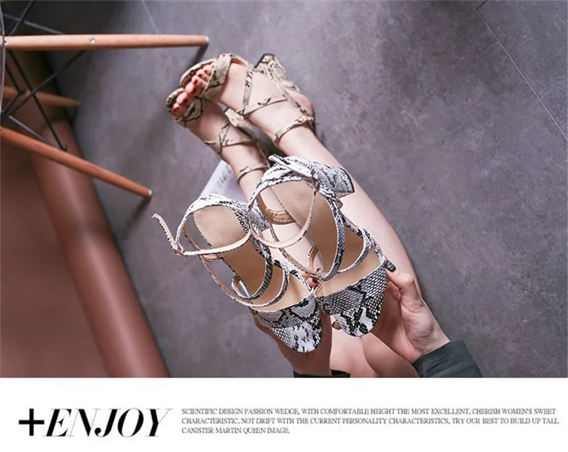white snakeskin sandals
