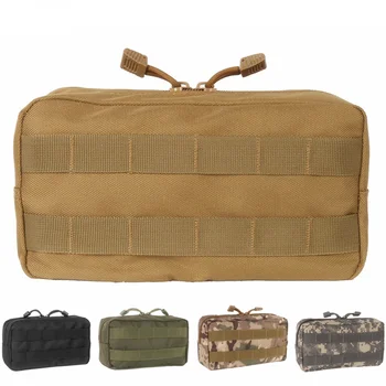 CQC Tactical Molle Medical Belt Pouch EDC Sundries Military Hunting First Aid Bag Magazine Drop Waist Pack Outdoor Storage Bags new tactical military hunting small utility pouch pack army molle cover scheme field sundries bags outdoor sports mess briefcase