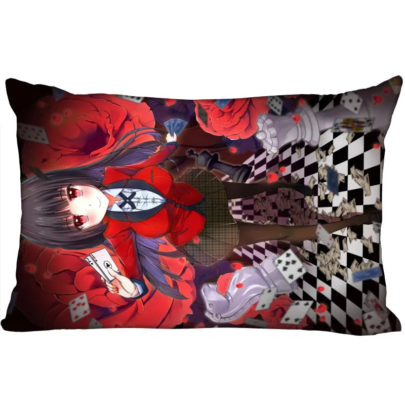 

Custom Pillowcase Cover Kakegurui anime Rectangle Zipper Pillow Cover Print Your Pictures 40x60cm45X75cm50X75cm(Two sides)