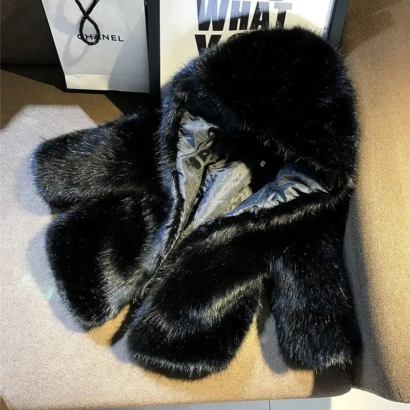 

Children's fur winter clothes 0-9 years old baby boy clothes Imitation leeches kids winter coat snowsuit baby girl clothes
