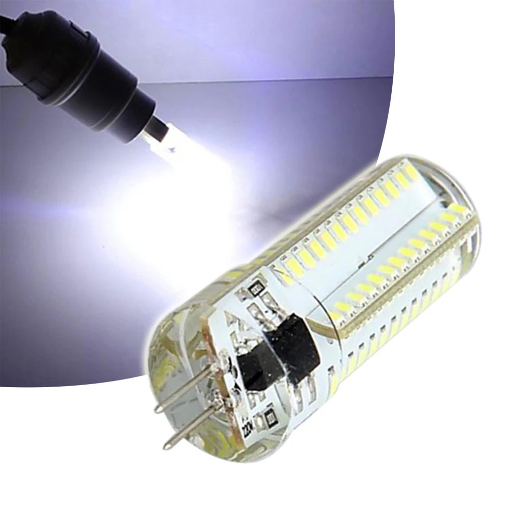 220 В мини G4 Led 3014 SMD 9 Вт кукурузная лампа Кремниевая хрустальная 104 светодиода для