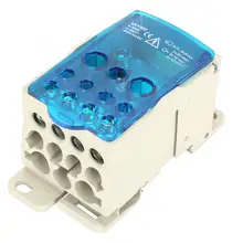 UKK-500A Din Rail Terminal Block Distribution Box Universal Power Junction Box
