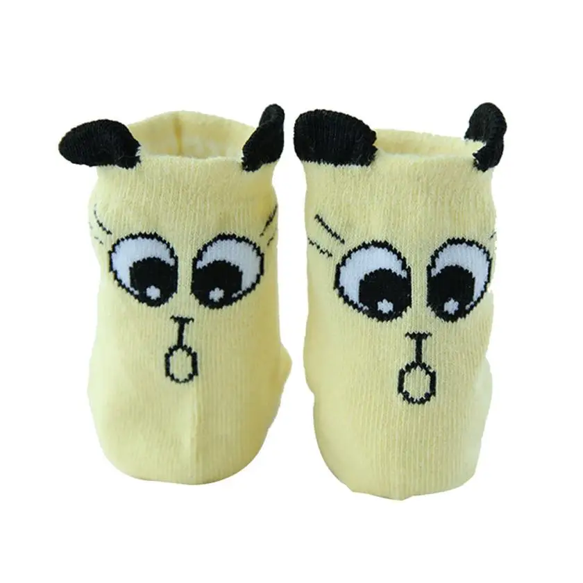 Детские носки для новорожденных, хлопковые милые Нескользящие Носки с рисунком для маленьких мальчиков и девочек, meia infantil calcetines, J7072 - Цвет: C