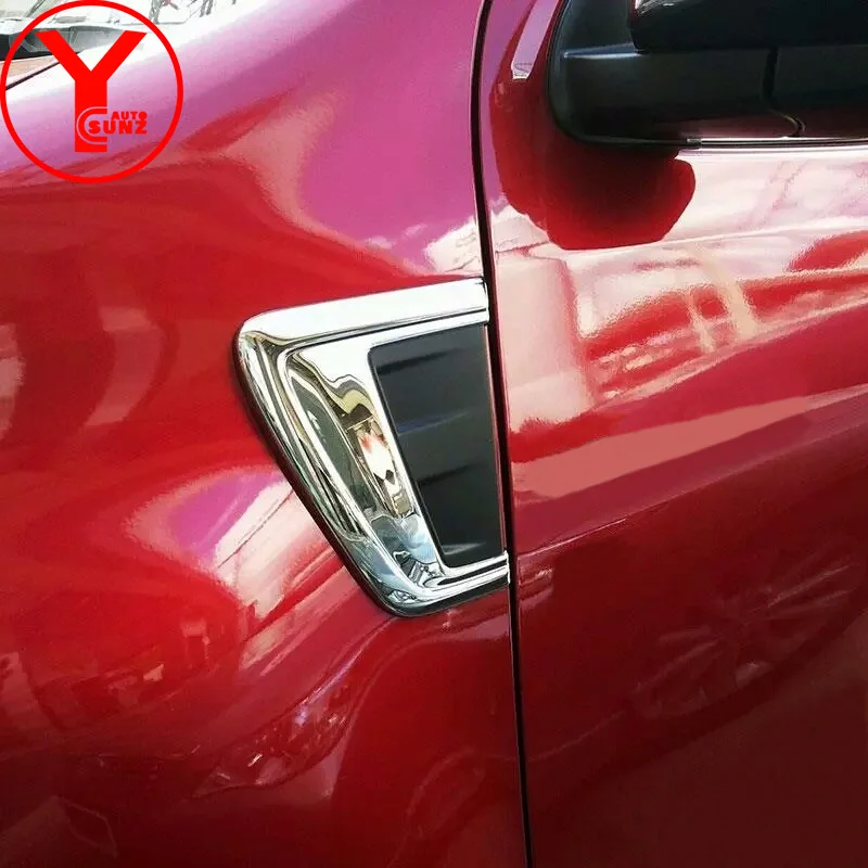  chrome car styling For Toyota Fortuner HILUX SW4 2015 2016 2017 mirror headlight door handle body p