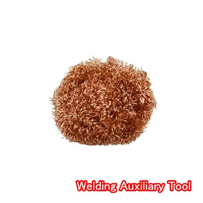 

Wholesale 1Pc Reuseable Soldering Solder Iron Tip Cleaner Steel Cleaning Wire Sponge Ball Soldering Accessory