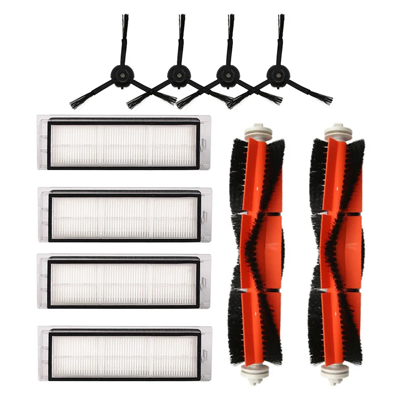 

Vacuum Cleaner Filters Replacement Side brushes Part Set Kit For Xiaomi Roborock 1st Generation S50 S51 S55 E35