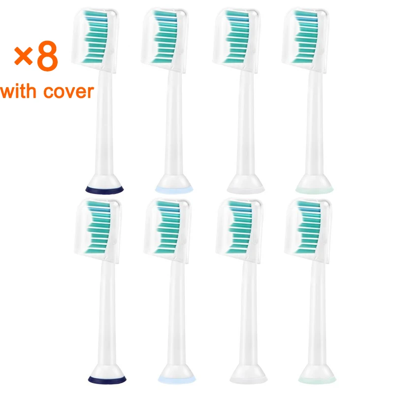 4pcs Replacement Toothbrush Heads for Philips Sonicare ProResults HX6013 HX6014 HX6530 HX6930 HX6950 HX6730 HX3110 HX6721 HX6512