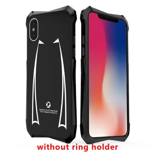 Для iPhone X XS Max XR чехол для телефона жесткий металлический каркас samsung S9 плюс