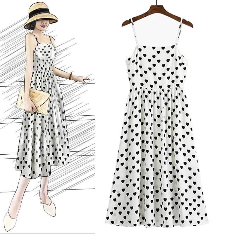 Chiffon Hemdje Golf Punt Jurk Zomer 2019 Lange Fonds Zal Code Rok Pak-jurk Chiffon Hemdje Golf Punt Jurk Zomer 2019 Lange Fonds Zal Code Rok Pak-jurk
