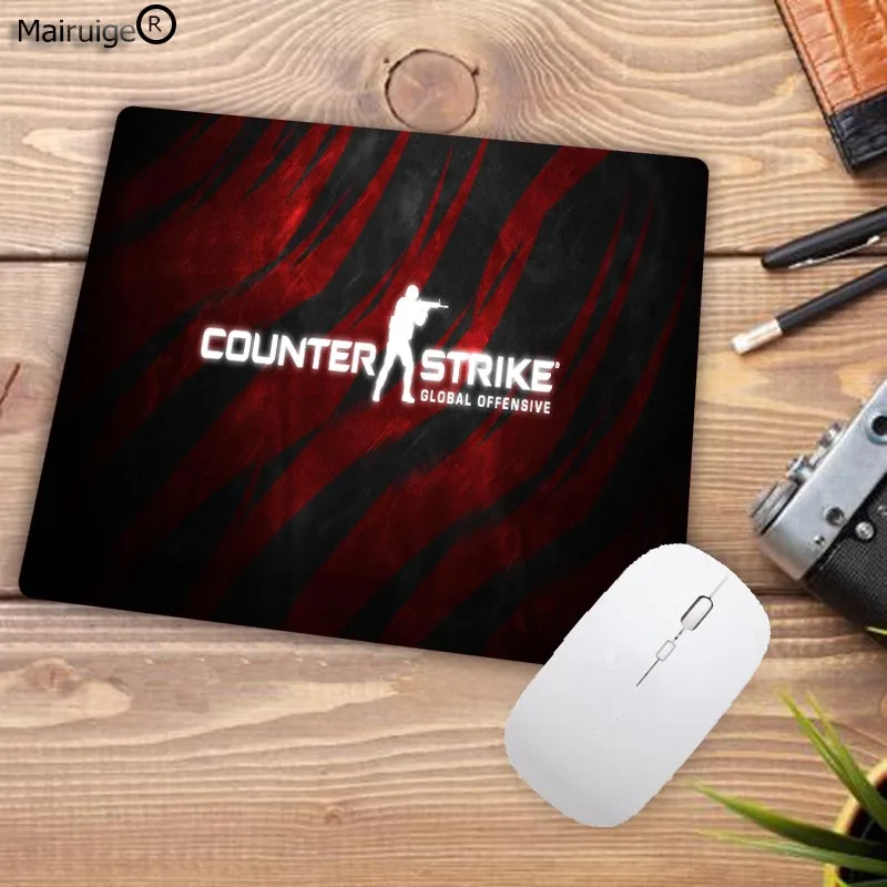 Большая Акция CSGO Counter Strike Ultimate игровой коврик для мыши из натуральной резины