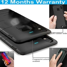 6800 мА/ч, Батарея чехол для спортивной камеры Xiao mi 8 Внешний Батарея Зарядное устройство чехол резервного копирования Мощность 2A для mi 8 Батарея чехол