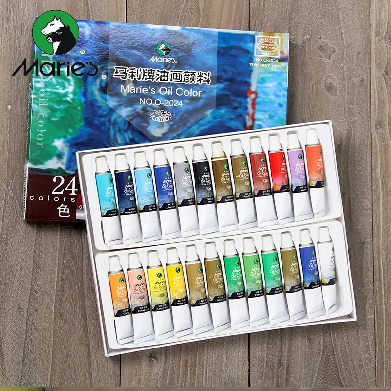 12ml Professional Oil Paint Sets Colors Tubes Pigment Oil Painting