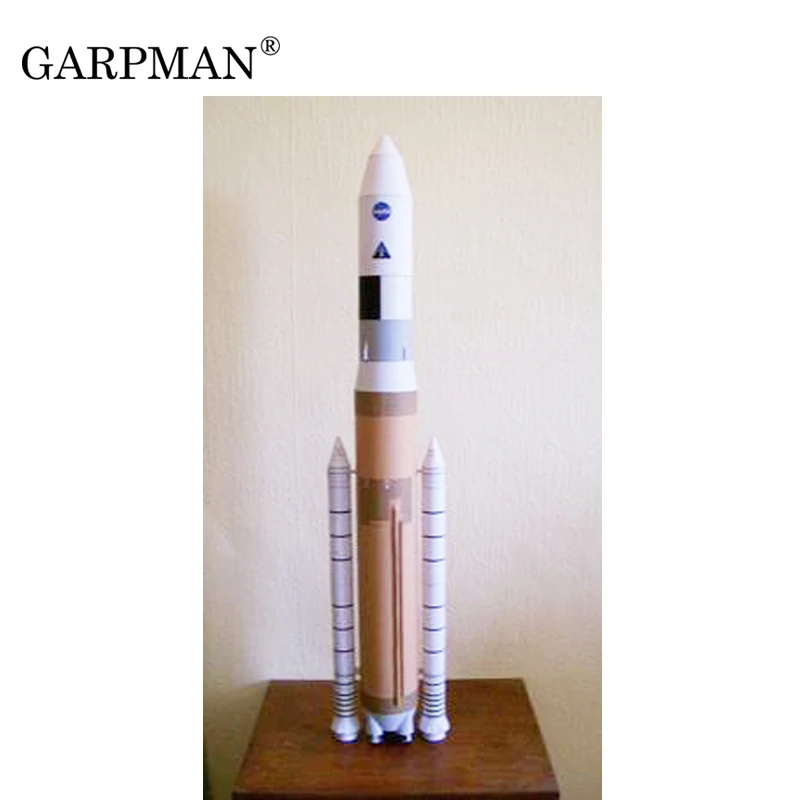 1:144 USA ARES V Rocket Paper модель сделай сам головоломка ручная космическая 3D Бумага Art