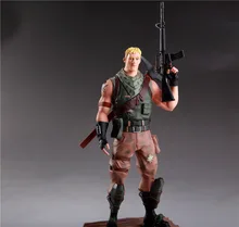 Buy 21cm Fortinet Man with Gun and Pickax Weapon Game Action Figure Model Collection for Children Fortnight Figure Toys Kids Gifts Free Shipping
