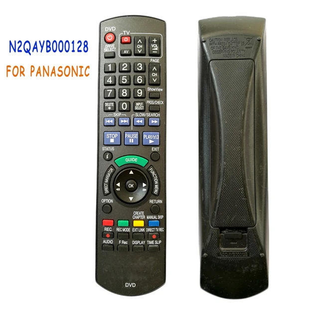 Used Original Remote Control For PANASONIC N2QAYB000128 DVD Recorder