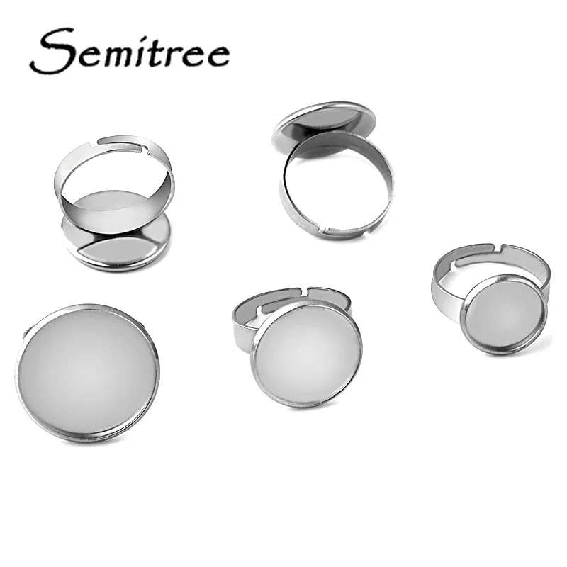 Стеклянный кабошон из нержавеющей стали Semitree 10 шт. 10/12/14/16/18/20 мм фотошон для