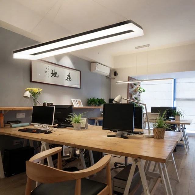 Creatieve LED Werk Kantoor Kroonluchter Nordic Stijl Postmodern ... Creatieve LED Werk Kantoor Kroonluchter Nordic Stijl Postmodern ...