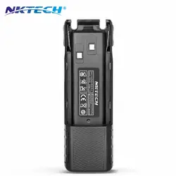 Для baofeng Walkie Talkie Pofung УФ-82 УФ-82L UV82 UV82L 7.4 В 4200 мАч Батарея Аксессуары Хэм Двухстороннее Радио NKTECH