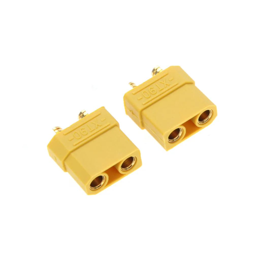 10 Pairs / lot XT30 XT60 XT90 Yellow Battery Connector Set 4.5mm Male