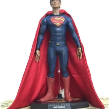 Супермен фигурка 1/7 масштаб окрашенная фигурка фильм Ver. Кукла Супермена ПВХ acgn фигурка гаража комплект игрушки Brinquedos аниме