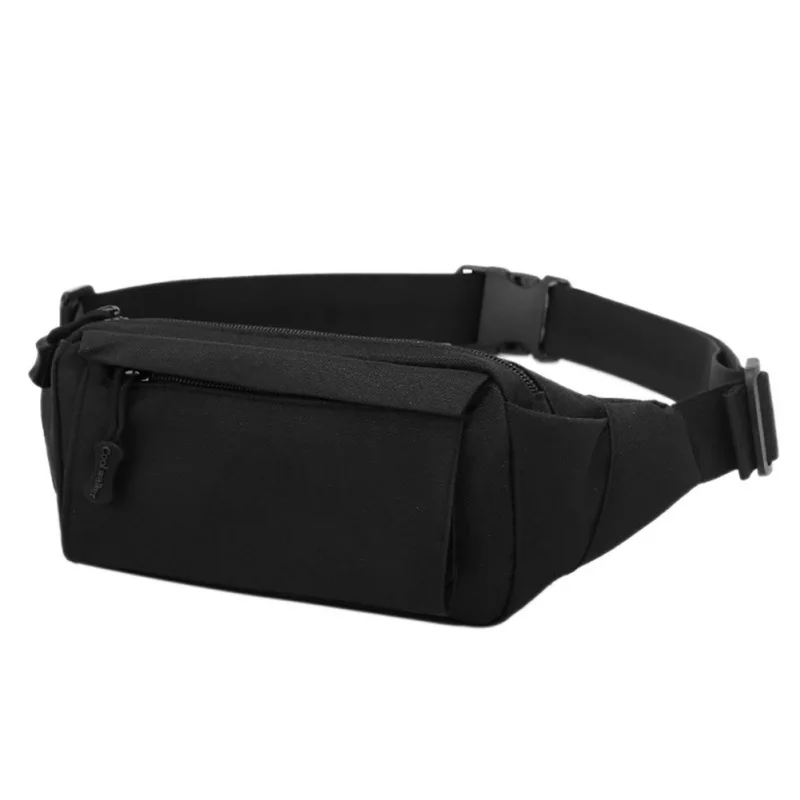 Поясная Сумка для женщин и мужчин большой емкости легкий водонепроницаемый ящик для хранения сумка - Цвет: Black