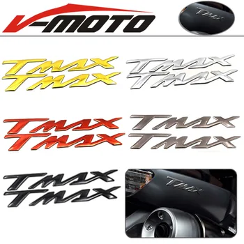 

Hot sale Motorcycle Emblem Badge Decal 3D Tank Wheel Logo "TMAX" Sticker For YAMAHA TMAX530 500