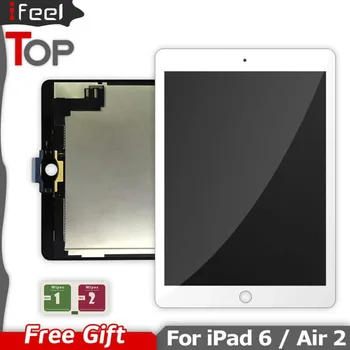 

9.7" LCD For Apple iPad 6 Air 2 A1567 A1566 AAA+ Grade LCD Display with Touch Screen Digitizer Assembly Replacement