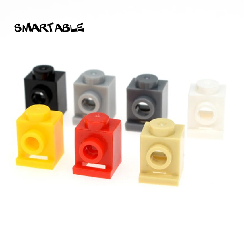 

Smartable Brick Special 1x1 with Headlight and No Slot Building Blocks Parts Toys For Kids Compatible 4070 100pcs/lot