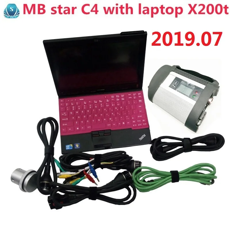 2021 новый полный чип MB STAR C4 SD Connect Compact 4 диагностический инструмент с Wi-Fi