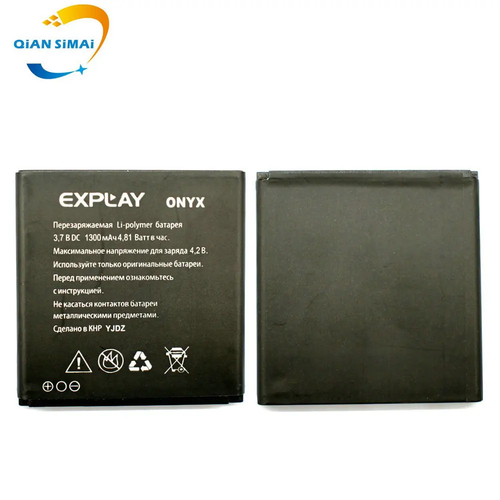 

New original High Quality 3.7V 1300mAh Explay onyx Battery for Explay onyx mobile phone in stock+ Track Code