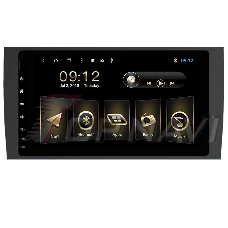 automagnitola 2 din For Porsche Cayenne 2003