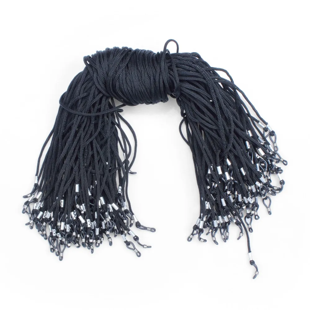 100 x Nylon Eyeglass Holder Cord Sunglass Glasses Eyewear Neck Strap 3 Colors BlackBlueBrown Free Shipping Cheap Price (4)