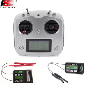 

Flysky FS-I6S 10ch 2.4G AFHDS 2A RC Transmitter Control w/ FS-iA6B FS-iA10B Receiver For RC Helicopter VS FS-i6