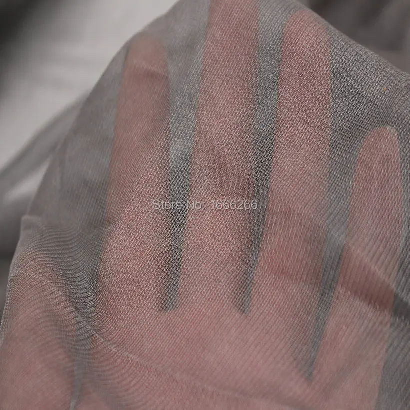 

BLOCK EMF Silver Fiber Fabric Used For Anti-radiation Net Protector For Children