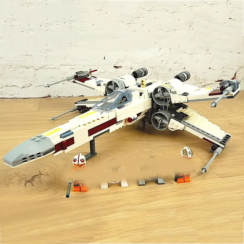 

NEW LELE 05145 Starwars Fighter the X Wing Starfighter Set Building Blocks Bricks 75218 Star Plan Wars Children Toys Christmas