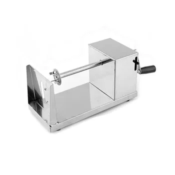 

Manual Stainless Steel Spiral Potato Slicer Potato Tower Kitchen Tool New Manual Stainless Steel Spiral Potato Slicer