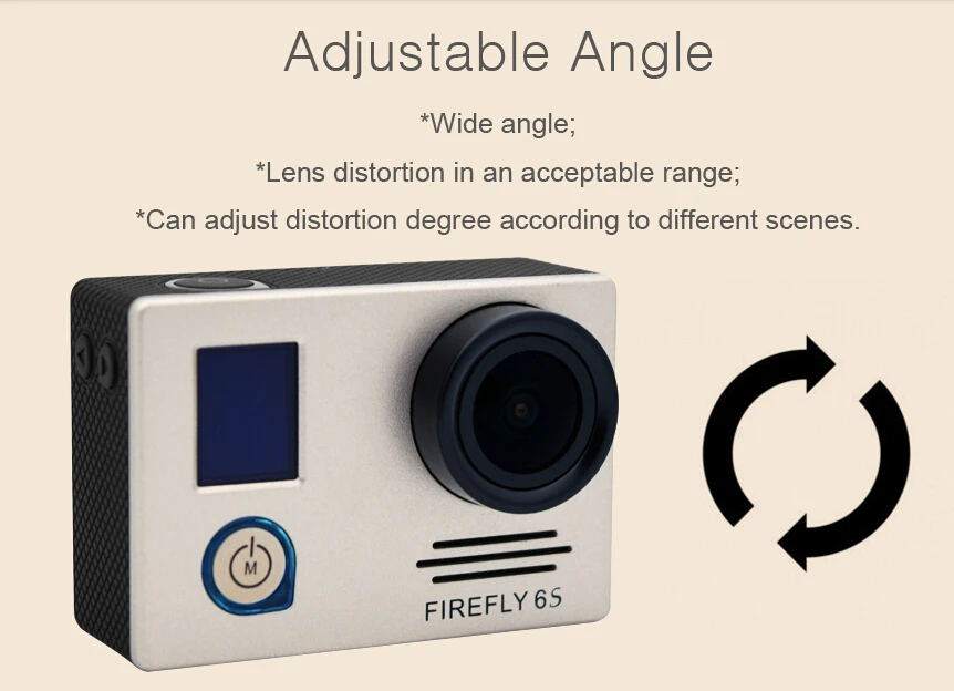 Соколиный глаз Firefly 6 S 4 K для активных видов спорта Full HD DV 16 M CMOS WiFi стабилизации Водонепроницаемый Камера с видом от первого лица