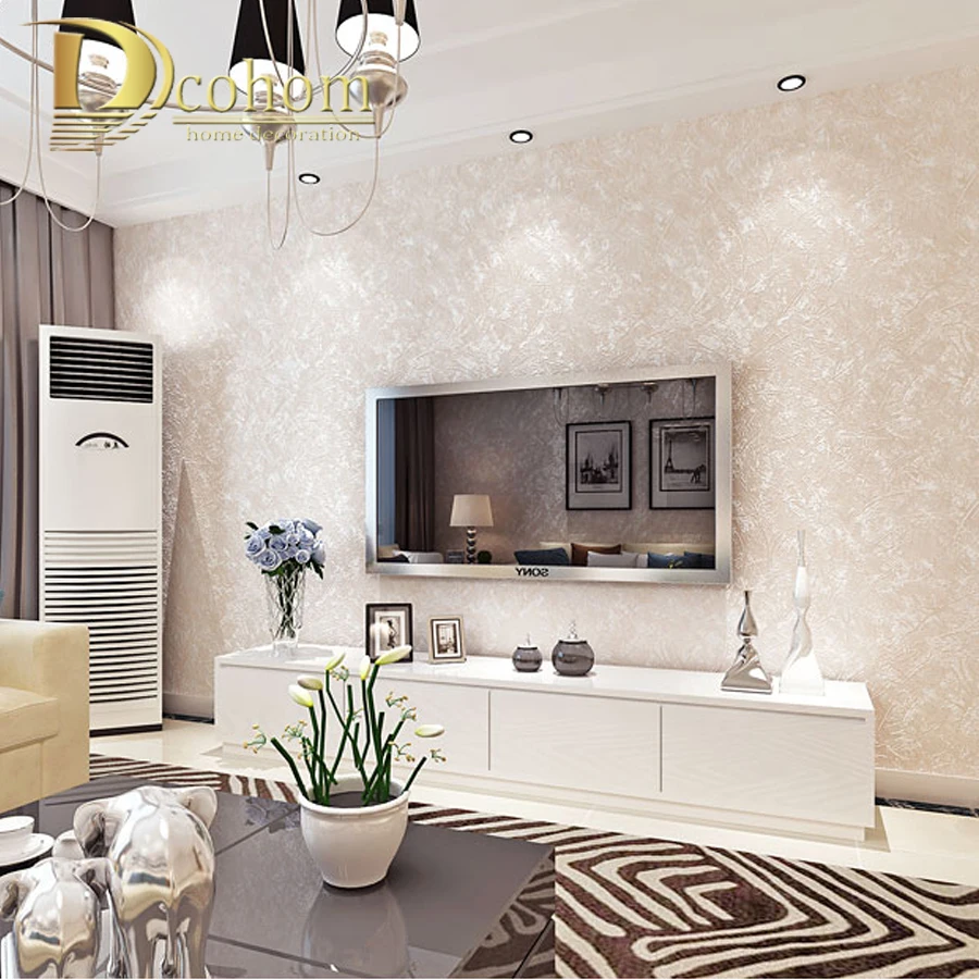 Solid Color Embossed Textured Wallpaper Plain Marble Pattern Textile Wallcoverings Bedroom White Beige Grey Rolls Solid Color Embossed Textured Wallpaper Plain Marble Pattern Textile Wallcoverings Bedroom White Beige Grey Rolls