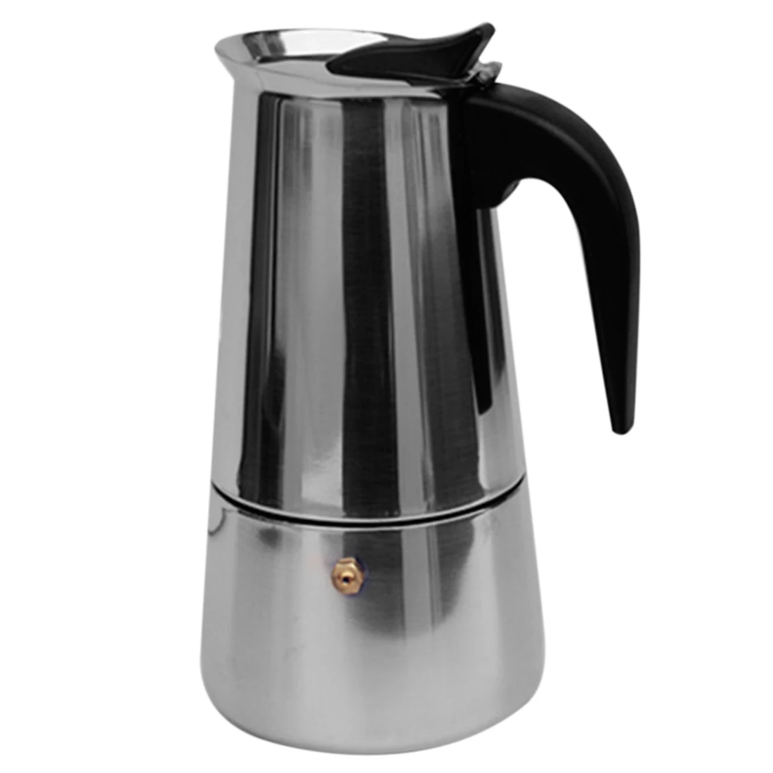HIPSTEEN 200ml Stainless Steel Moka Coffee Pots Espresso Percolator