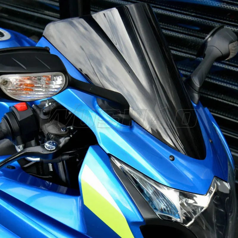 Мотоциклетное ветровое стекло Ветер Экран для 2009 2010 2011 2012 2013 Suzuki GSX-R1000 GSXR1000 GSXR GSX-R 1000 K9 - Цвет: Black