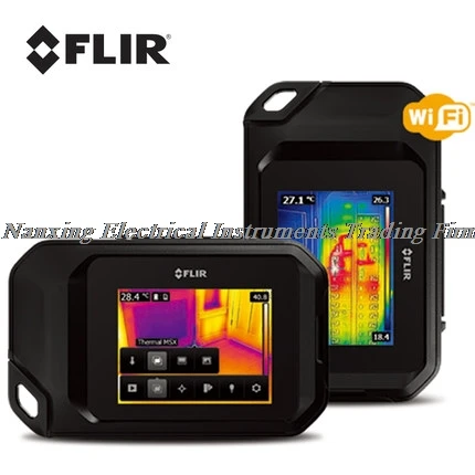 FLIR C3 компактный профессиональный инфракрасный тепловой камеры карманный размер ИК камера Датчик тепла с Wi-Fi