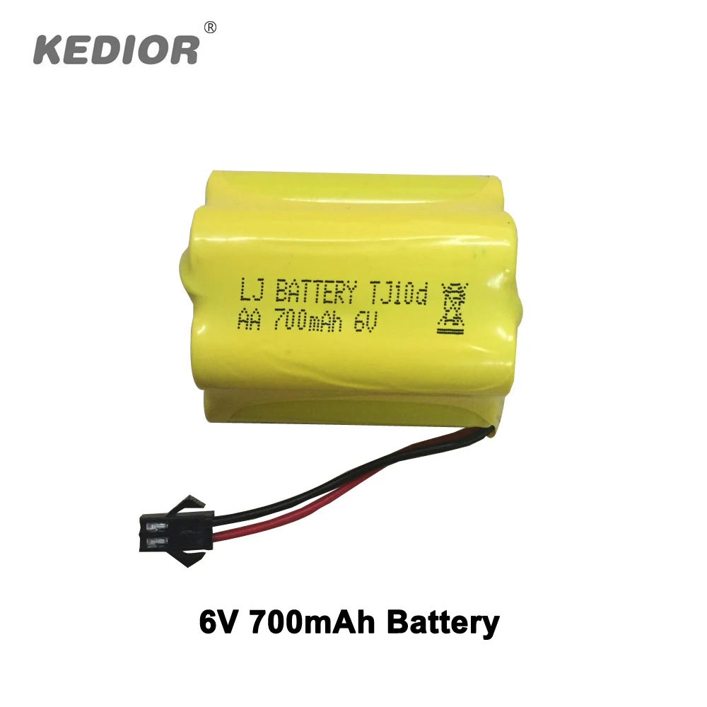 Kedior 118 Remote Control Cars accessories 6V 700mAh battery for
