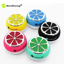 Newrixing Portable Mini Bluetooth font b Speakers b font lemon shape Wireless Smart Hands Free Cute