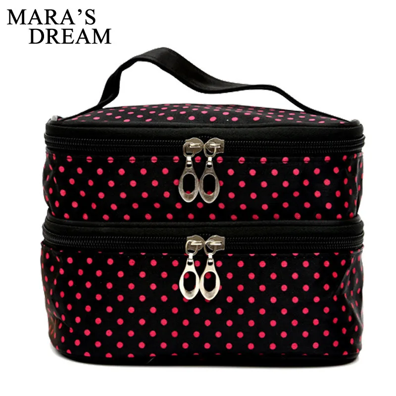 Mara&#39;s Dream Travel Cosmetic Bag Women Functional Makeup Case Zipper Make Up Bags Organizer ...