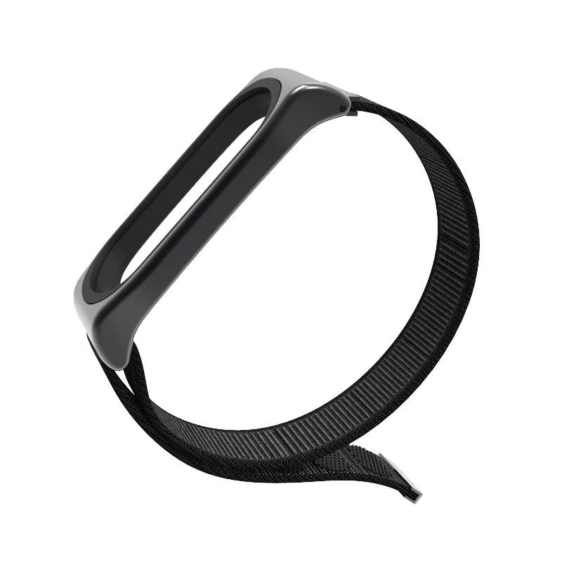 2019Mijobs Mi Band 3 Strap bracelet Silicone nylon Wristband Smart Band Accessories wrist Mi Band3 for Xiaomi mi band 3 bracelet