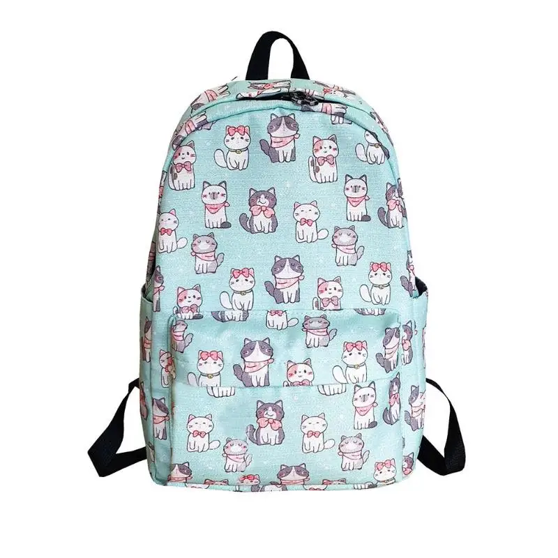 

Women Canvas Print Backpacks Ladies Shoulder School Bag Backpack Rucksack for Girls Travel Fashion Bag Bolsas Mochilas Sac A Dos