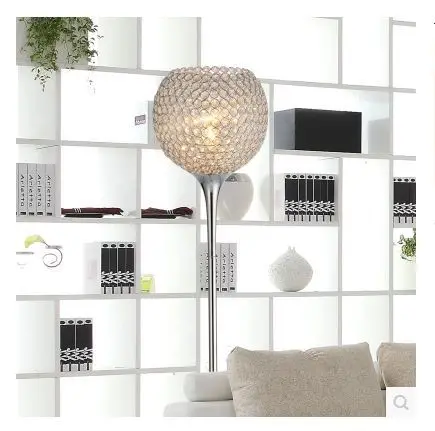 aliexpress : buy simple modern k9 crystal floor lamps silver aliexpress : buy simple modern k9 crystal floor lamps silver
