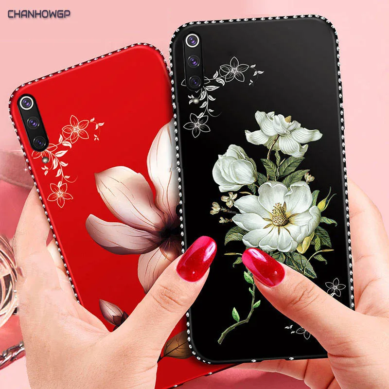 

3D Flower Luxury Case For Xiaomi Mi 9 8 SE Pro Play 5X A1 6X A2 Lite F1 S2 Cover Redmi 6A 6 Pro Note 7 5A Prime 5 Plus 4X Note3